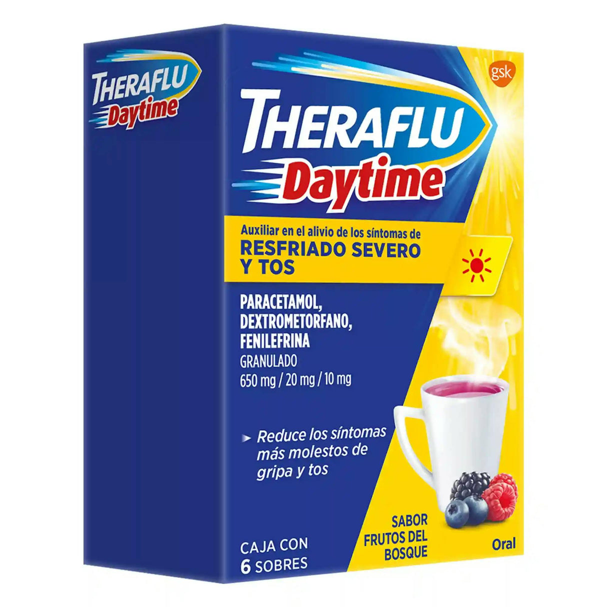 Theraflu Te Diurno 15 gr./Theraflu Té de Día