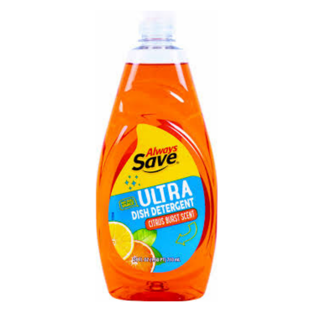 Detergente para platos Always Save Ultra con aroma a cítricos, 25 oz/ Detergente para platos Always Save Ultra con aroma a cítricos